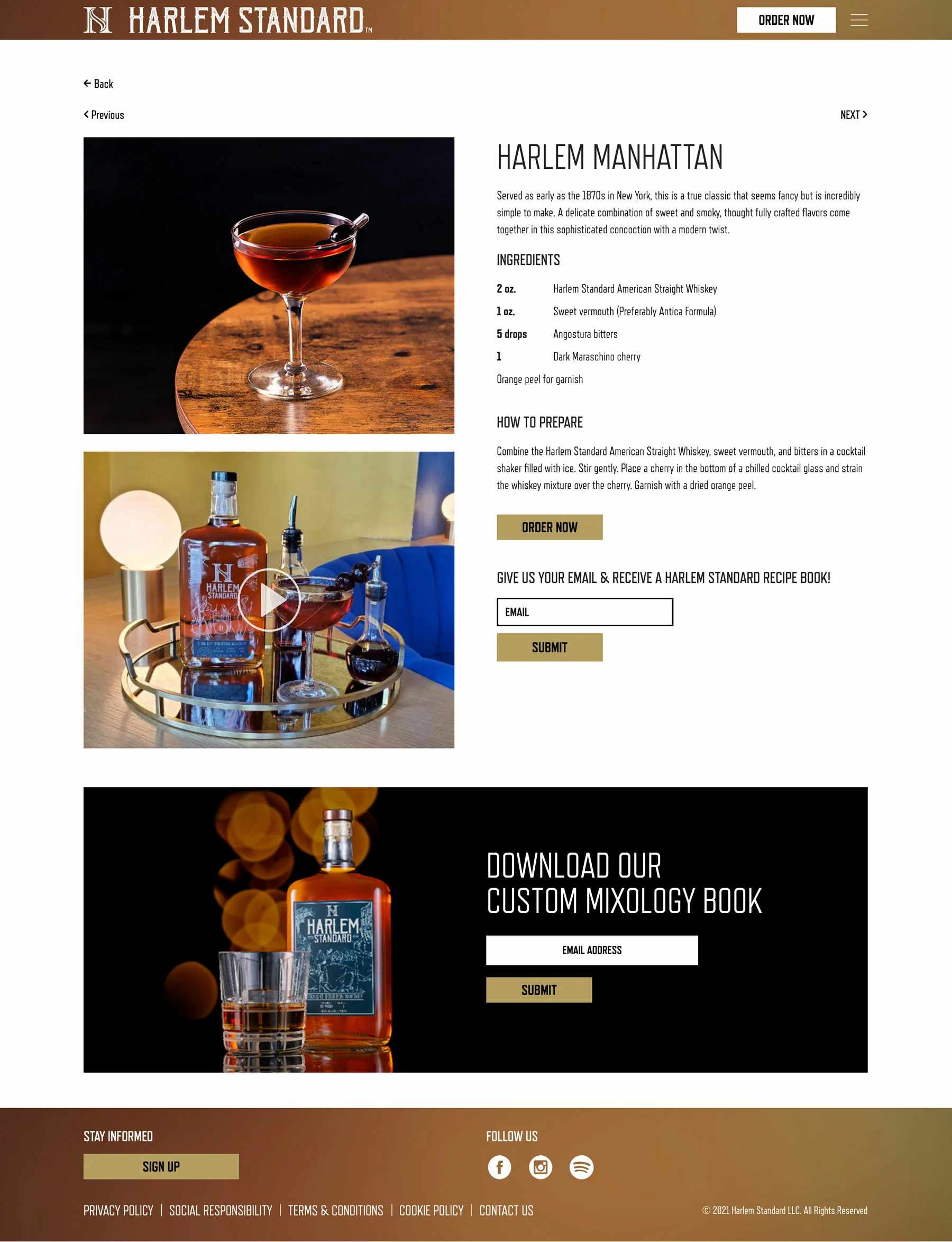 Harlem Standard - Dallas Web Design