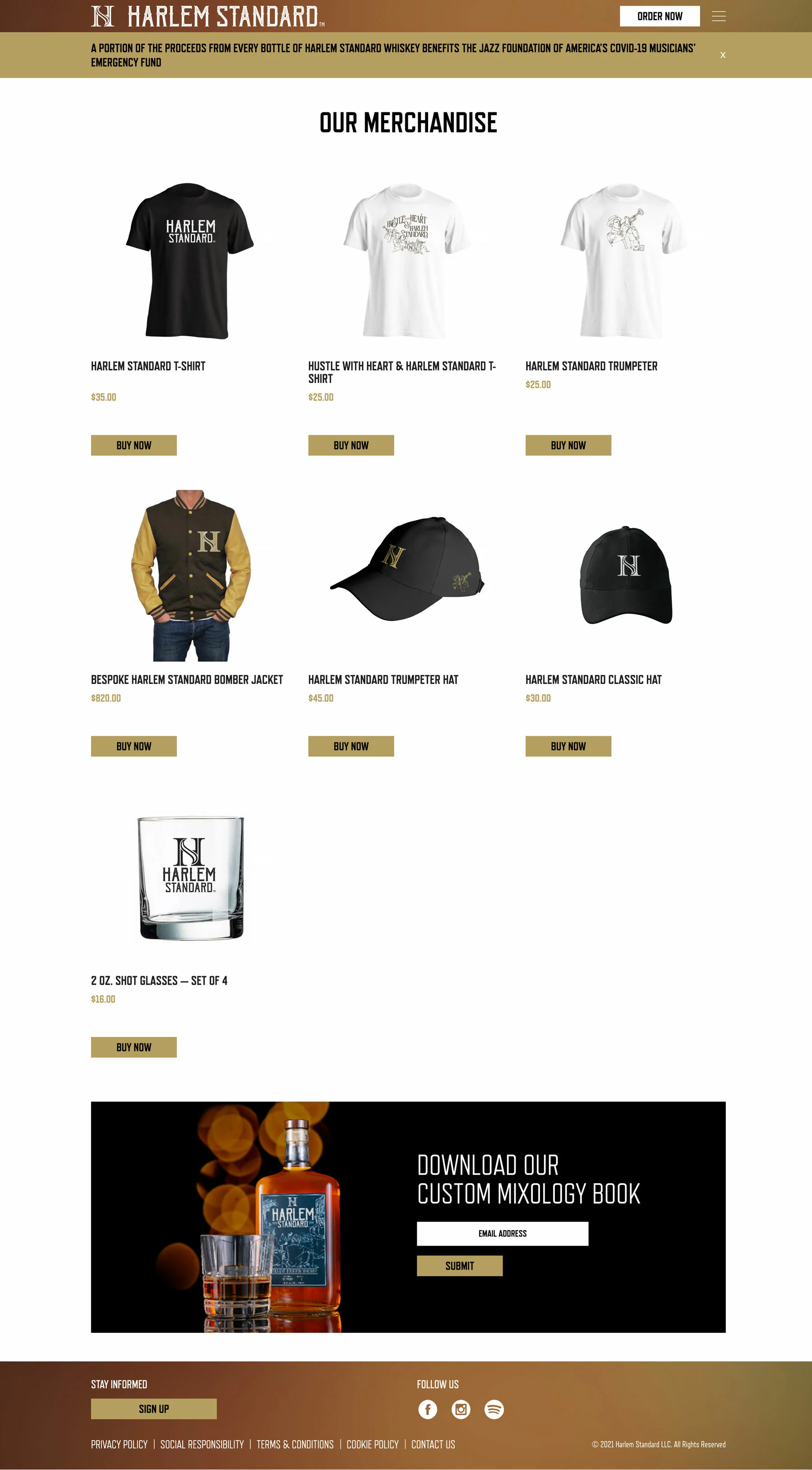 Harlem Standard - Dallas Web Design