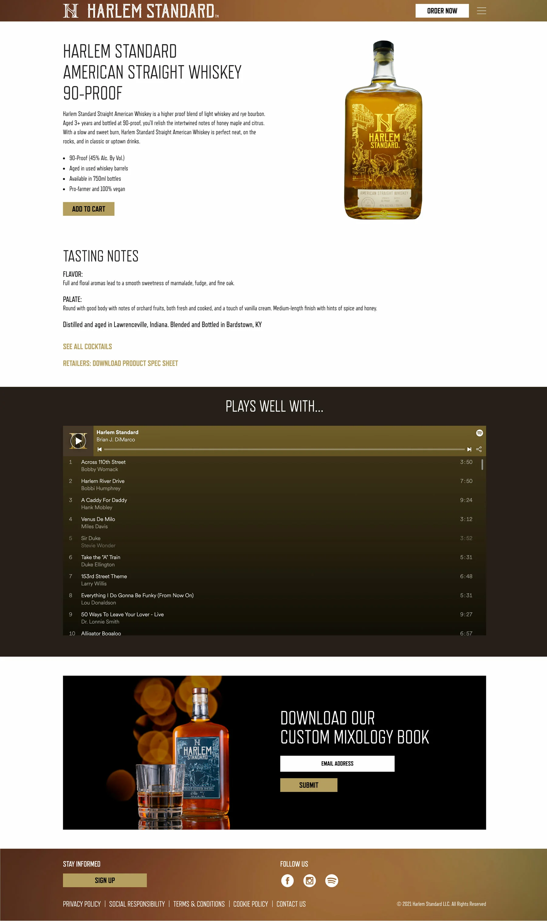 Harlem Standard - Dallas Web Design
